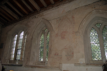 The south wall of the south aisle June 2012